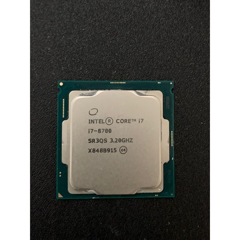 intel i7 第8代i7 8700處理器