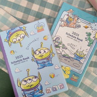 💗正版現貨💗B6 迪士尼 2025年 跨年日誌 玩具總動員 手帳本 記事本 維尼 跨年月誌 筆記本 年曆 文具 114年
