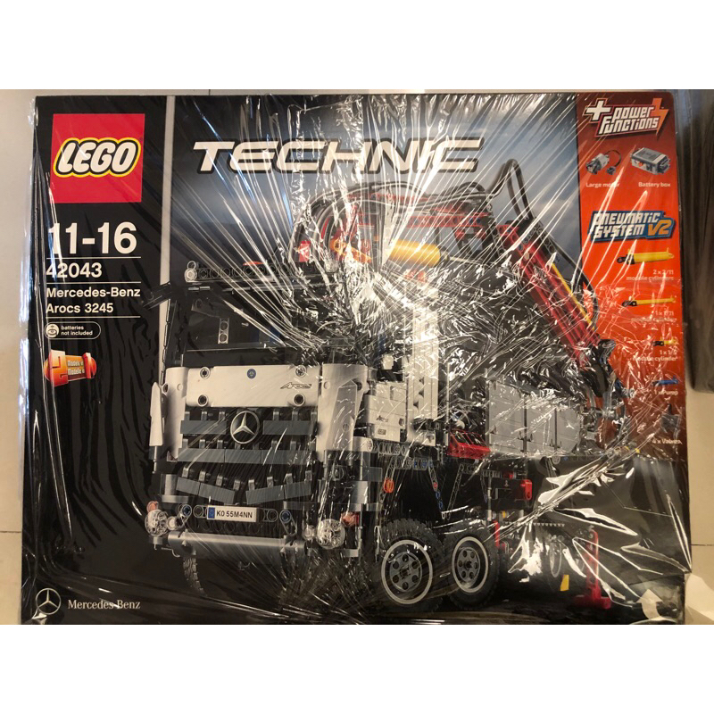 LEGO 樂高 42043 Technic機械組系列  Arocs 3245