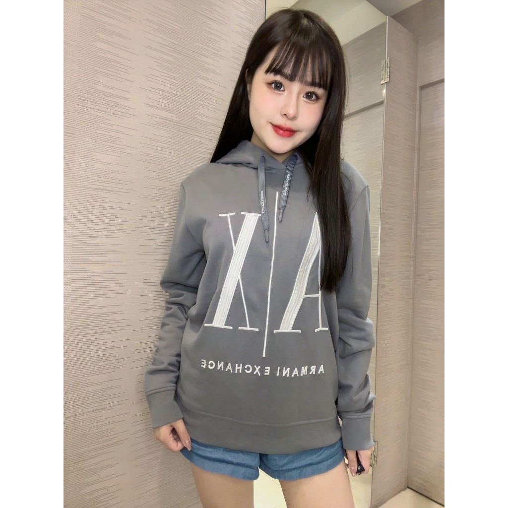 Armani Exchange 亞曼尼 AX 刺繡 衛衣 連帽  帽T