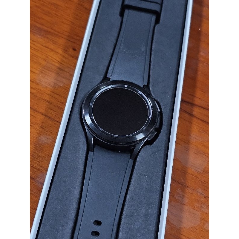 三星 Samsung Galaxy Watch4 Classic（R880）不鏽鋼 BT 42mm 藍牙智慧手錶 幻影黑