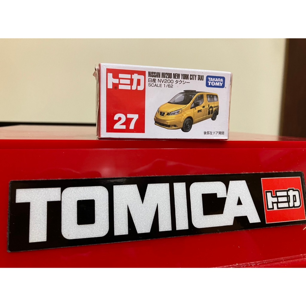 【CH自售】TOMICA No.27 NISSAN NV200 Taxi 多美小汽車 計程車 模型車 麗嬰 絕版 玩具車