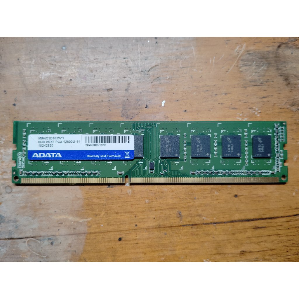 威剛A-DATA DDR3 1600 PC3-12800U 8GB 記憶體 二手
