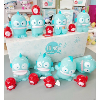 🐱貓星人🉐️現貨秒出 人魚漢頓 情緒 系列微盒 盲盒公仔 醜魚 hangyodon 半魚人 花媽魚 漢頓 小百合 夜光