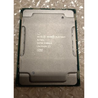 Intel Xeon Platinum 8272CL 2.6GHz 26Core LGA3647 正式版 伺服器 CPU