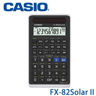 全新 CASIO FX 82 SOLAR II 國家考試用計算機 不用再比 蝦皮最低價