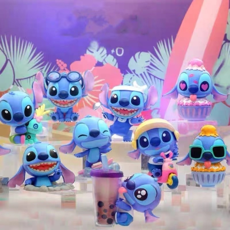 【台灣現貨 24小時內】周年活動  限時爆殺  珍藏版史迪仔盲抽盒玩星際寶貝史迪奇手辦潮玩 擺件 玩偶 送禮首選 少量現