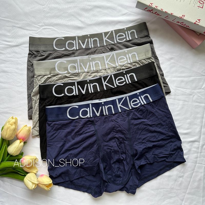 🔥【ADS】熱銷美國🇺🇸正品Calvin Klein 男生內褲 新款冰絲內褲 冰絲內褲 四角男內褲 超薄 透氣 三條組