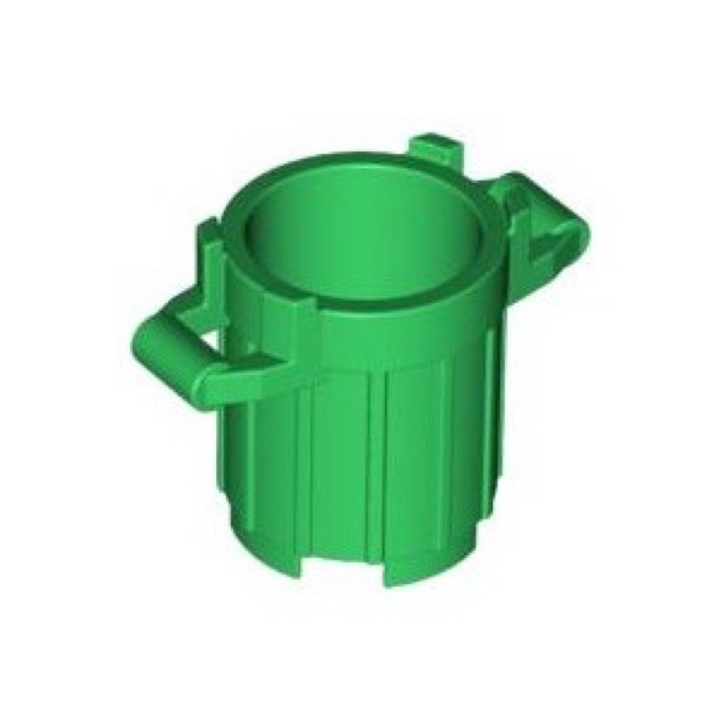 [佳樂] LEGO 樂高 零件 28967 垃圾桶 綠色 4599977 4626650 6171069