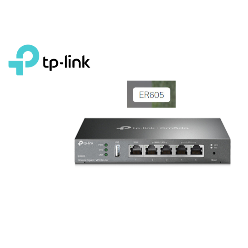 ❤️領券75折 TP-LINK ER605 TL-R605 SafeStream Gigabit 多WAN VPN路由器