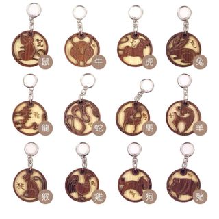 【免費刻字】造型鑰匙圈 紫檀色 現貨 蝦皮店到店 鑰匙圈吊飾 客製化 生日禮物 情侶鑰匙圈 木雕樂器 星座 情人節