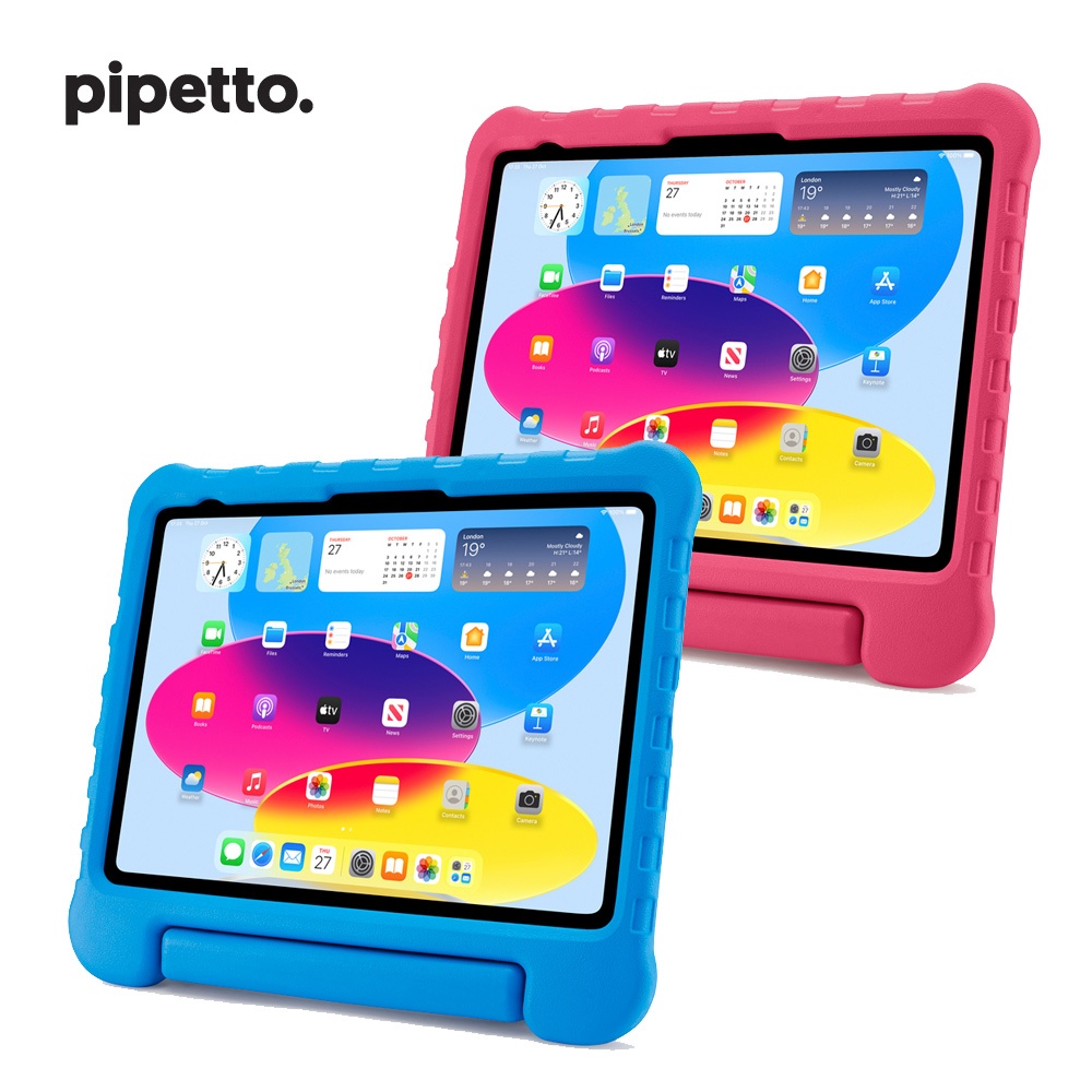 Pipetto iPad 第10代 10.9吋 Activity 兒童用可提防摔保護套