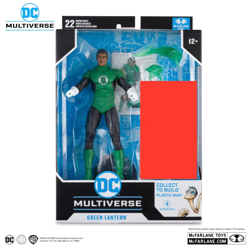 「玩具爽雙」現貨 麥法蘭 DC Multiverse 綠光戰警 綠燈俠 正義聯盟 無橡膠人Baf