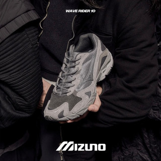 R'代購 Slow Steady Club Mizuno Wave Rider 10 Grey 韓 D1GD240301