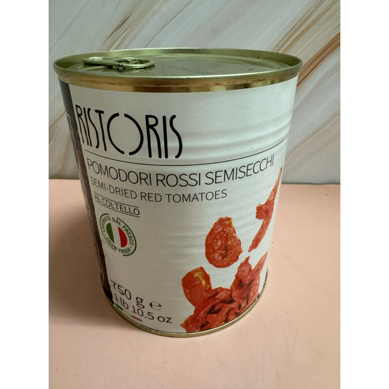 義大利 Ristoris 油漬半乾番茄 750g 蝦皮代開發票 Dried Long Tomatoes