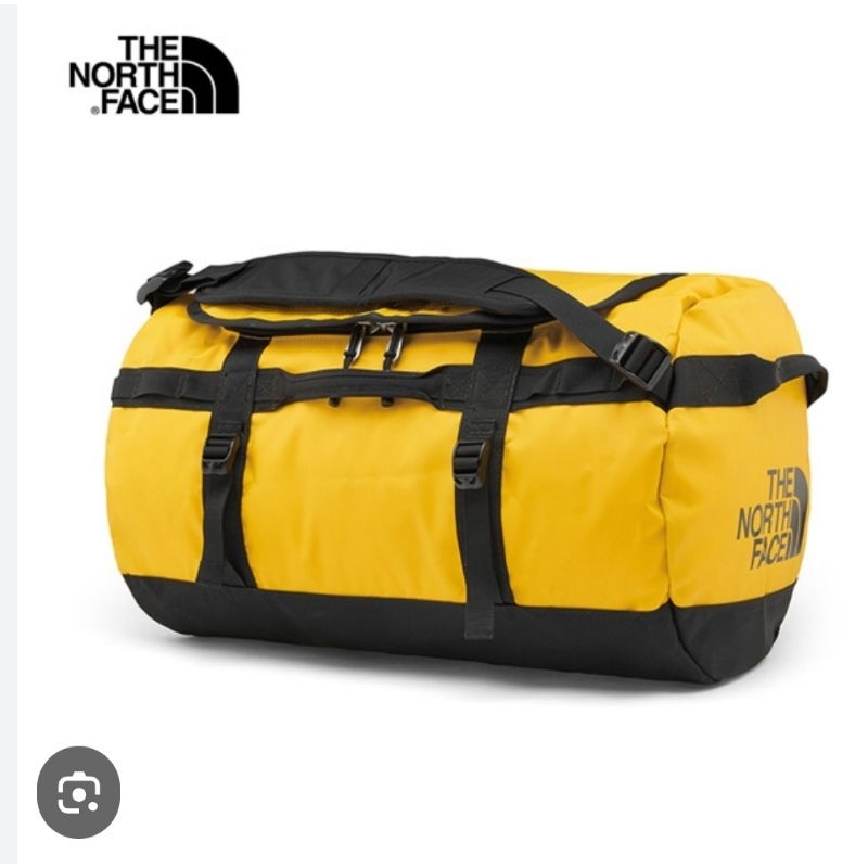 The North Face北面黃色背提兩用旅行包