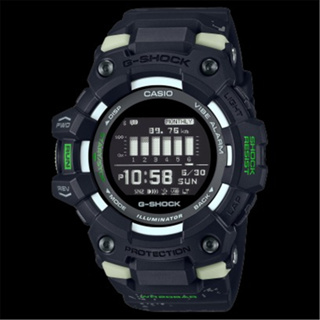 CASIO 卡西歐 G-SHOCK 運動潮流 數位藍芽 智慧腕錶-黑 (GBD-100LM-1)[秀時堂]
