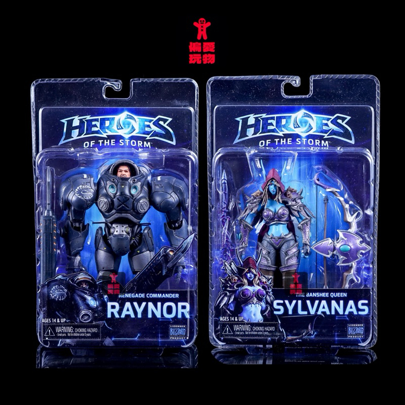 偏愛玩物👾《魔獸世界 希爾瓦娜斯 星際爭霸 雷諾》NECA 正版 暴雪 RAYNOR Sylvanas 7吋 可動公仔
