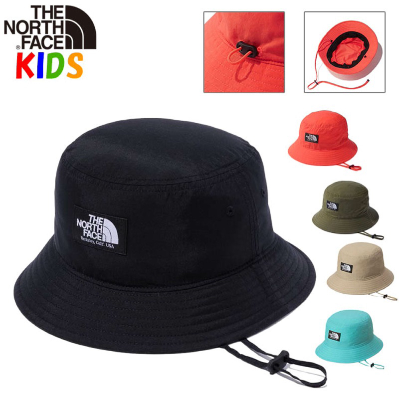 預購 日本代購 The North Face kids campside hat 兒童漁夫帽