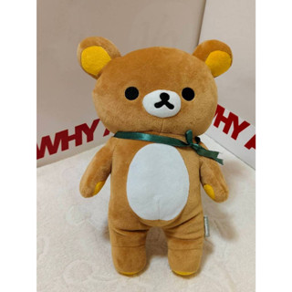 二手出清~日本 san-x Rilakkuma 拉拉熊 正版 布偶 娃娃 抱枕