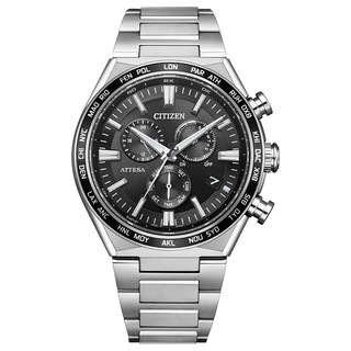 CITIZEN星辰Eco-Drive 光動能鈦金屬萬年曆時尚腕錶 CB5966-69E