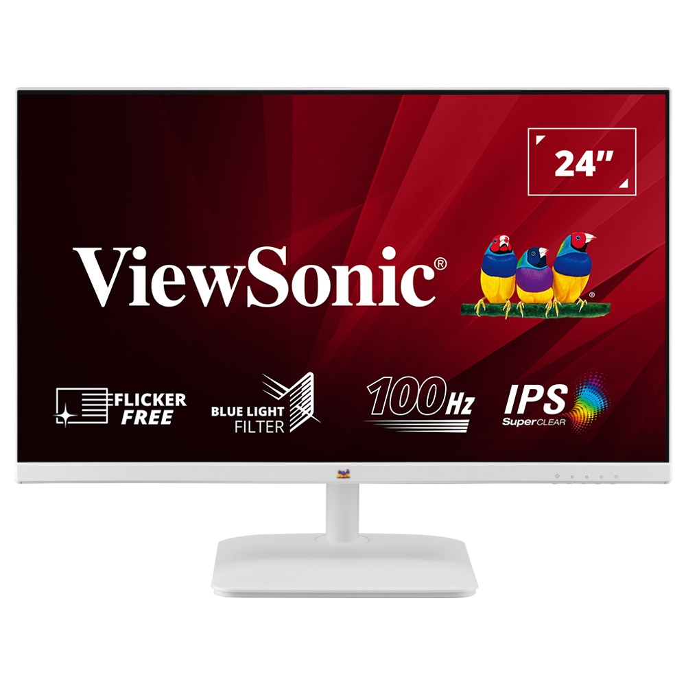 ViewSonic 優派 VA2432-H-W 24型薄邊框 IPS護眼電腦螢幕 支援HDMI | 福利品