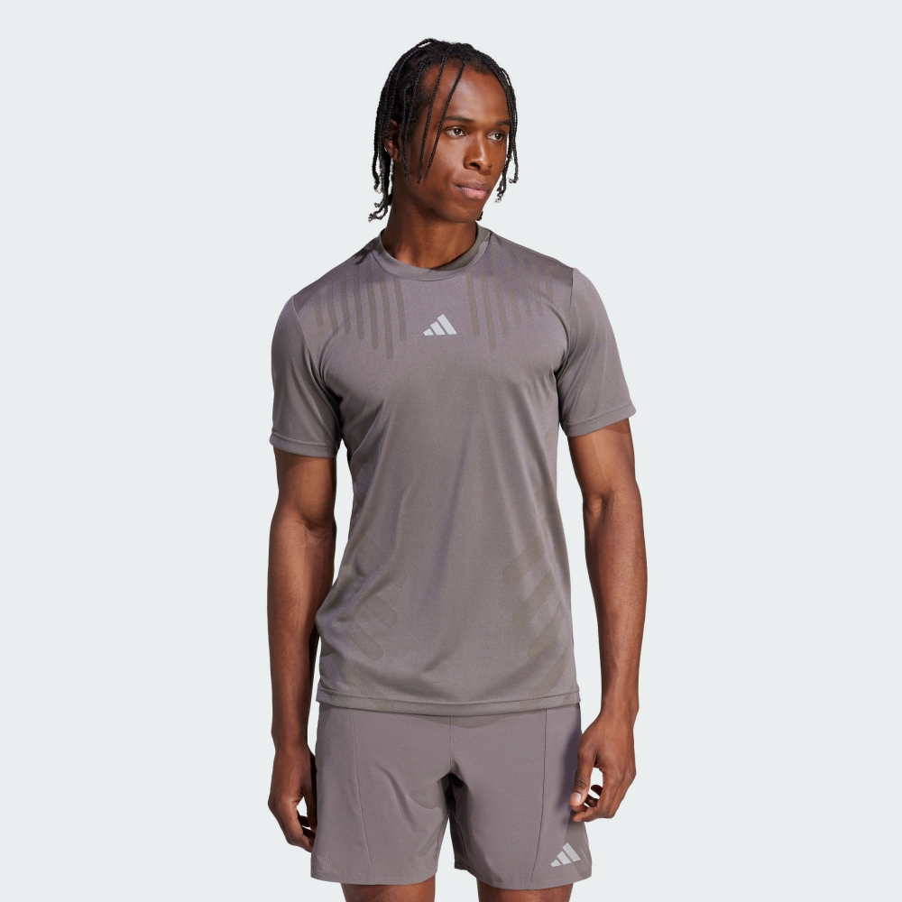 ADIDAS 短袖上衣 HIIT AIRCHI TEE 男 IS3735 現貨 灰