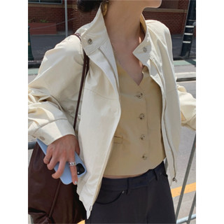 ˙𝐎𝐕𝐄𝐑𝐂𝐇𝐈𝐂˙ 正韓代購 官網款 店主自留推薦 ZIP-UP BLOUSON