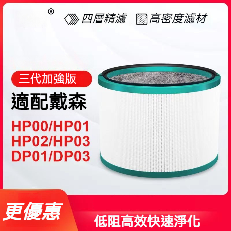 空氣清淨機 濾網 濾芯 適用dyson HP00 HP01 HP02 HP03 TP00 AM11 副廠非原廠