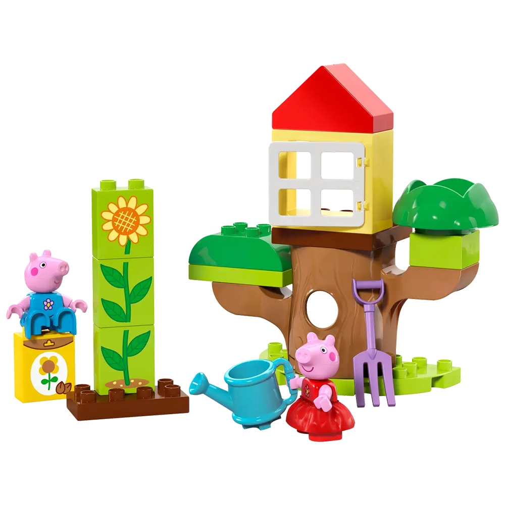 LEGO樂高 得寶幼兒系列 Peppa Pig Garden and Tree House LG10431