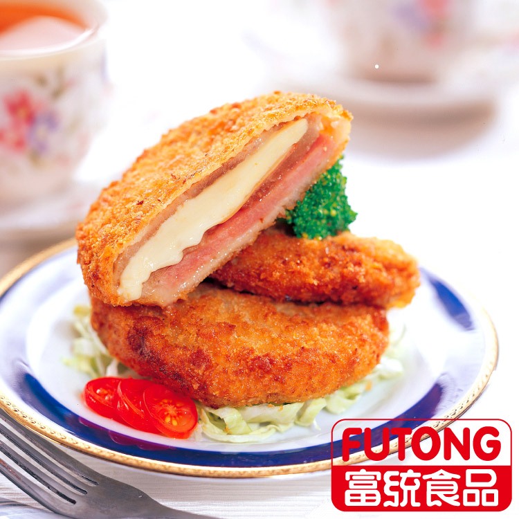 【富羚】富統起司豬排/藍帶豬排/美式炸物/早餐店/炸攤/餐廳/冷凍食品/台中滿額免運費/台中冷凍食品批發