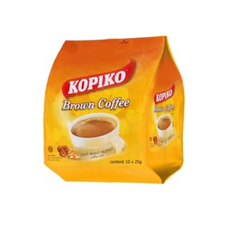 台灣出貨⚡️印尼咖啡 KOPIKO Brown Coffee Coffe Mix 三合一咖啡10*27.5g