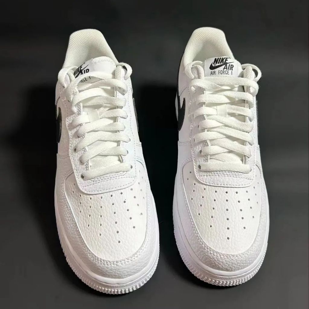 Nike Air Force 1 男女 AF1 白Force 小白鞋白色 黑勾 休閒鞋 休閒鞋 ct2302-100