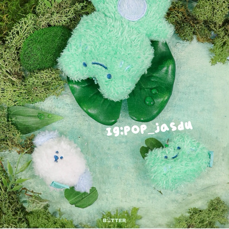 現貨 韓國 Butter Family Butter shop 青蛙 雲朵狗 馬爾濟斯 鑰匙圈 絨毛鑰匙圈 包包掛飾