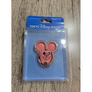 東京迪士尼樂園 Tokyo Disney Resort｜幸福在天空 米奇 氣球 粉色 玫瑰金 手機 指環 支架