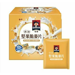 好市多 桂格 冰沖堅果脆麥片 奇亞籽酥片 & 堅果顆粒 31公克/單包販售