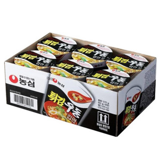 韓國直送🇰🇷Nongshim 農心 天婦羅海鮮烏龍麵杯裝62g 六入