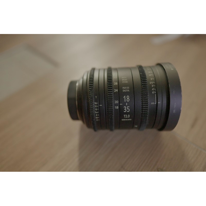 SIGMA HIGH SPEED ZOOM LINE 18-35mmT.2大光圈電影鏡頭canon EF