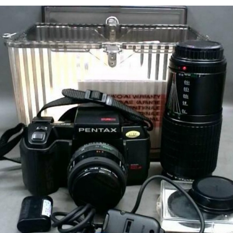 PENTAX sfxn 底片相機 附35-70mm 70-200mm鏡頭/二手