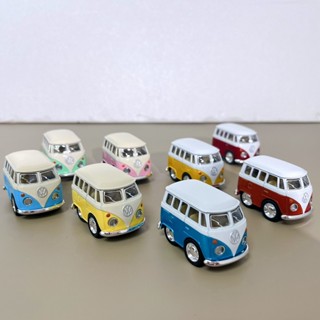 現貨 日本 模型 VW 經典福斯名車 迴力車 公仔 模型車 復古車 玩具車 蛋糕裝飾 回力車 車子 車 日本進口