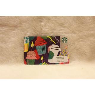 泰國 星巴克 STARBUCKS 2017 繽紛咖啡杯 隨行卡 儲值卡 星巴克卡 卡片 收藏