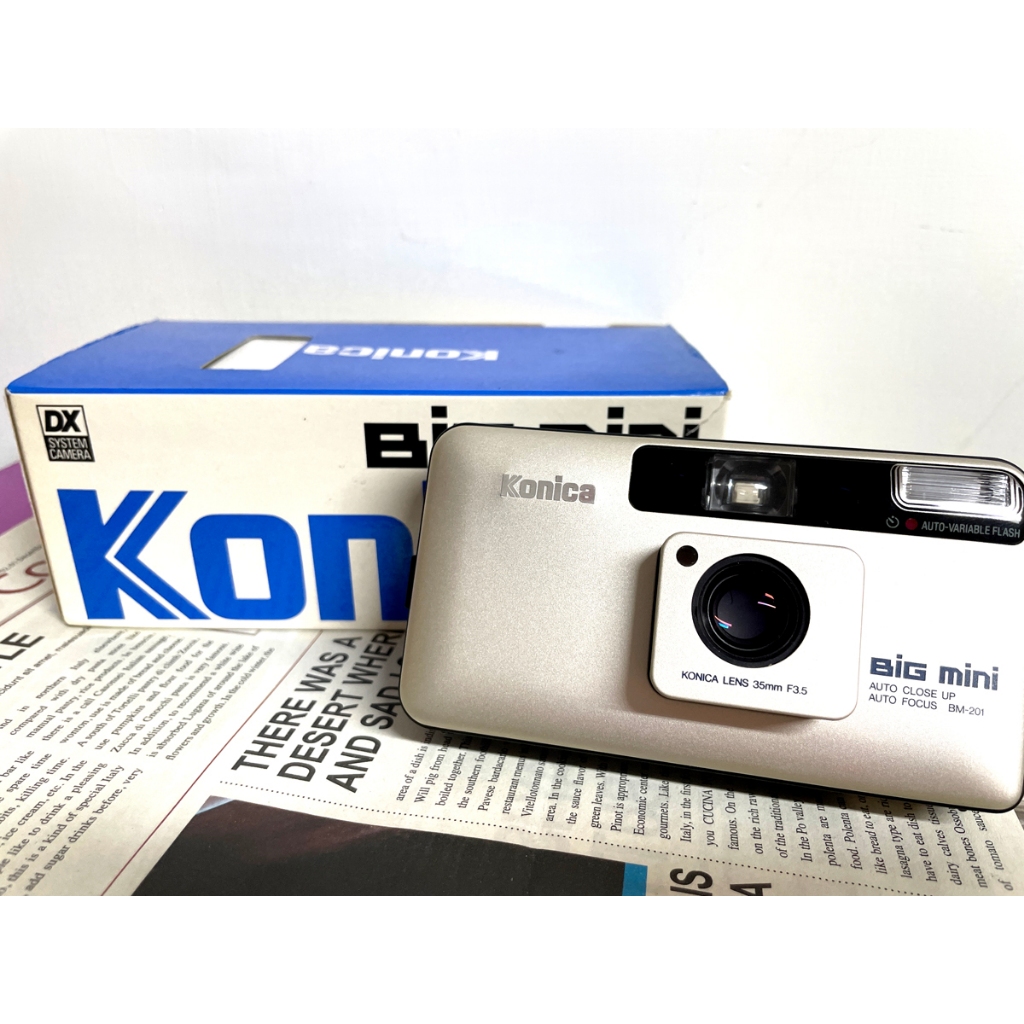 Konica Big mini BM201定焦經典底片相機