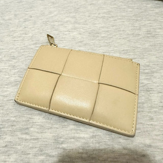 Bottega veneta BV 卡包 奶茶色 二手 正品