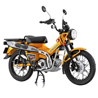 青島 11184 1/12 本田CT125 Hunter Cub 薑黃色 塗裝完成品 東海模型