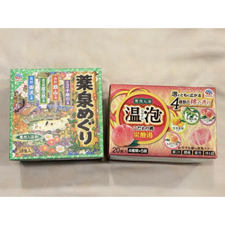 2025/09-ONPO溫泡碳酸入浴錠 （綜合蜜桃）一盒20錠/風味溫泉巡禮溫泉粉(養生泉)/日本湯旅(舒緩濁湯)