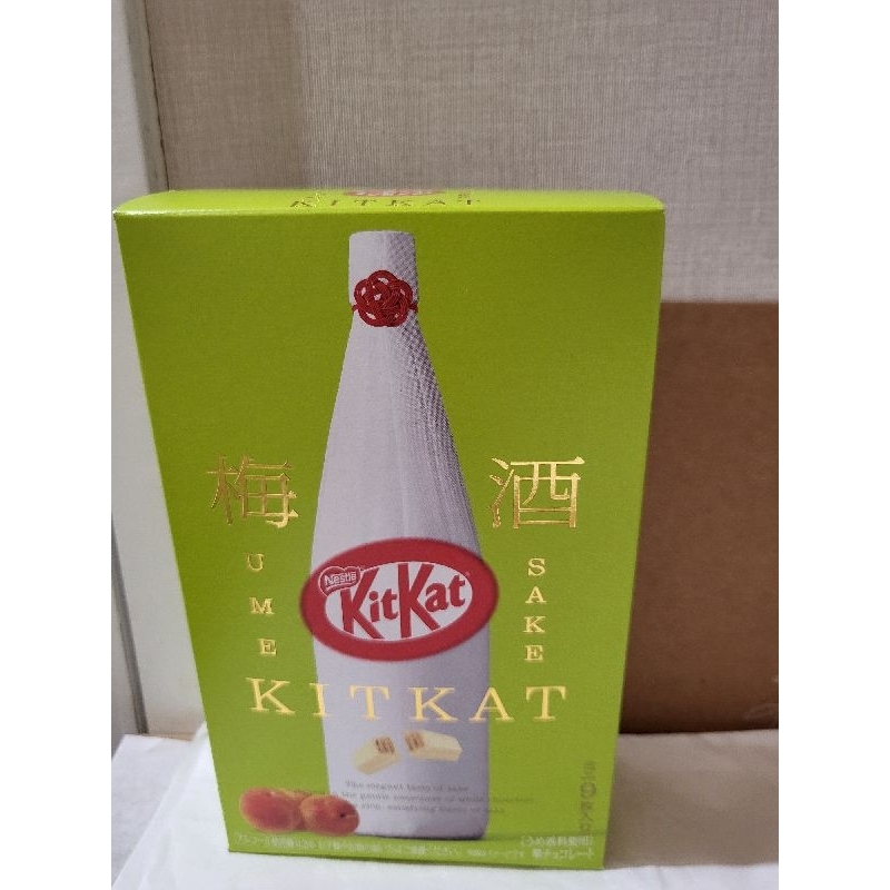 日本KitKat梅酒巧克力 雀巢巧克力