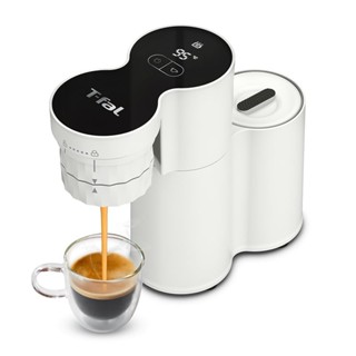 代購 日本 T-fal 法國特福 EX5101JP 義式咖啡機 濃縮咖啡機 30秒壓力萃取 控溫 輕量小型 收納方便