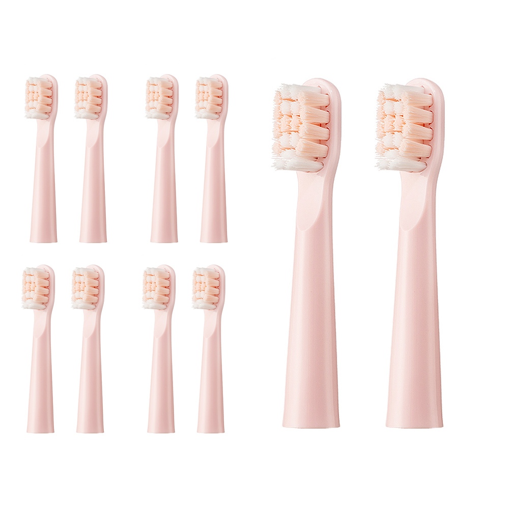 【decopop】極淨鑽白音波電動牙刷DP-253 杜邦刷頭10入組 DP-253-001A