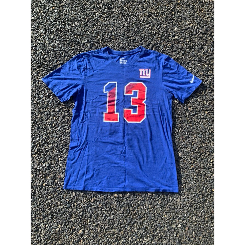 Nike NFL New York Giants Beckham Jr T Shirt 紐約巨人隊OBJ球衣T恤