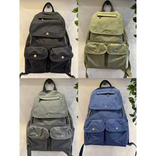 《class.18⭐️》🔴現貨🔜～💙韓國尼龍後揹包/尼龍多口袋後揹包/尼龍/輕量